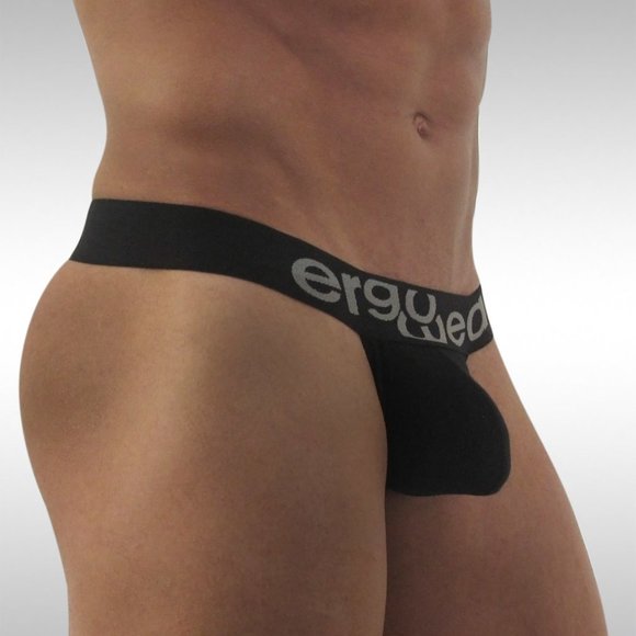 Ergowear Men's Max Modal Thong,  Black,  Pouch, XL (34-38), New, Sexy & Comfy! - Picture 3 of 4